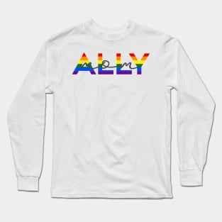 Ally Mom Long Sleeve T-Shirt